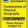 NCERT Geography-XIth-Fundamental of Physical Geography