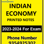 Indian Economy Printed Notes – Pavan Kumar