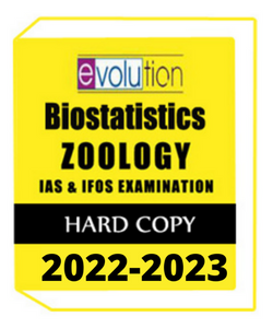 Biostatistics ZOOLOGY Notes-EVOLUTION for IAS,IFoS Examination