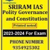 SRIRAM IAS Polity Governance and Constitution Notes