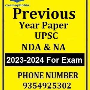 Previous Year Paper of UPSC NDA & NA