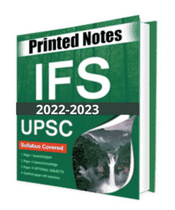 UPSC-IFS-Indian Forest Services Examination for Mains exam 2022
