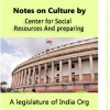 Notes on Culture by (Center for social Resources And preparing) A legislature of India Org.