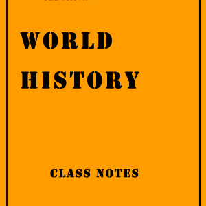 World History Class Notes Drishtiदृष्टि IAS