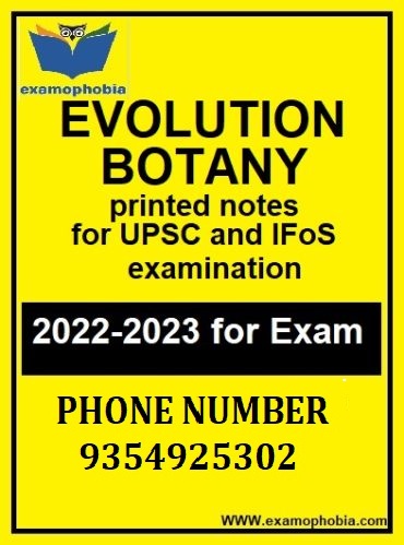 EVOLUTION-BOTANY-printed-notes-for-UPSC-and-IFoS-examination-370x499