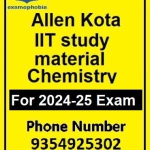 Allen Kota Chemistry Notes