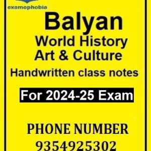 Balyan-World-History-Art-Culture-Handwritten-class-notes