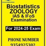 Biostatistics-ZOOLOGY-Notes-EVOLUTION-for-IASIFoS-Examination