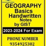 GEOGRAPHY Basics Handwritten Notes GIST