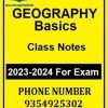 Geography Class Notes Drishti IAS