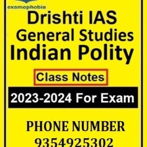 Indian Polity General Studies Class Notes Drishti IAS