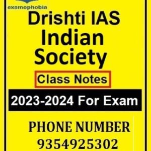 Indian Society Drishti IAS