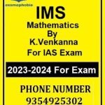 Mathematics K.Venkanna IAS and IFOS Notes IMS Delhi