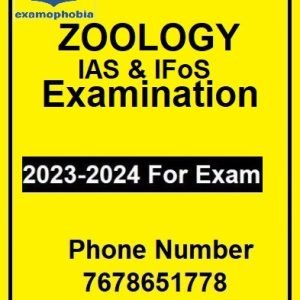 ZOOLOGY- Notes by EVOLUTION for IAS & IFoS Examination