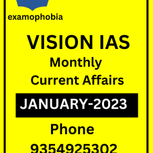 Vision IAS Current Affairs January 2023 Notes
