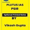 PSIR Optional Printed Notes